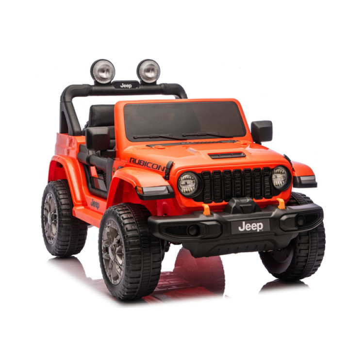 Elektrické autíčko Jeep 4x4, 24V - oranžové